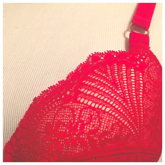 Elle Macpherson Desert Heat Red Molded Bra, 34D, NWOT - Picture 5 of 6